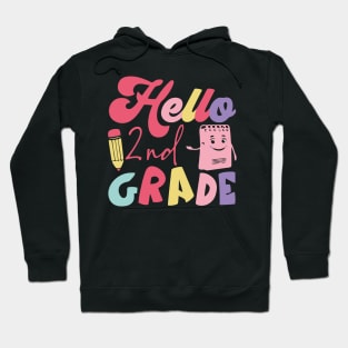 2nd Grade Second Happy First Day of School Hoodie